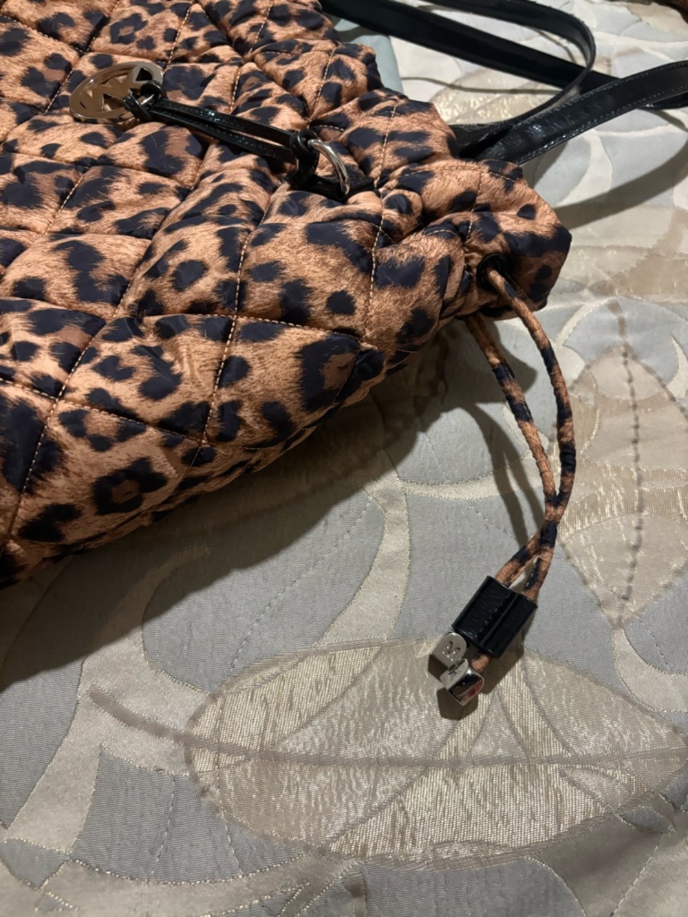 Michael Kors leopard quilt bag - Picture 4 of 5